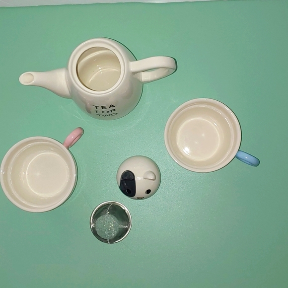 Tea For Two French Bull Stackable Tea-set by Shinzi Katoh - Picture 9 of 16